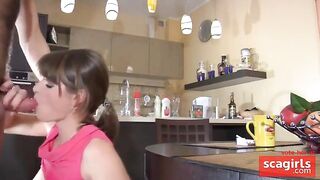 Naughty housegirl