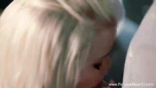 Jazzy Classy Blonde Blowjob