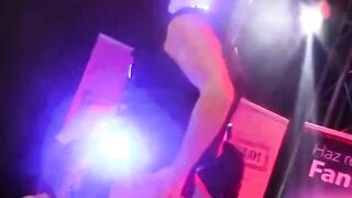 Laser Led Show - Capitano Eric Fuck in stage of Alicante