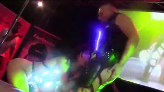 Laser Led Show - Capitano Eric Fuck in stage of Alicante