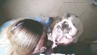 POV Threesome Blowjob with Neighbors