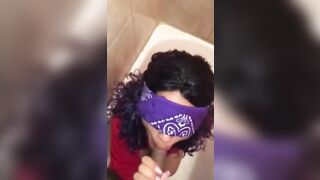 Facial on black girl