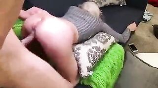 NORWEGIAN GIRLFRIEND IS FUCK BY HER BOYFIEND AT HOME