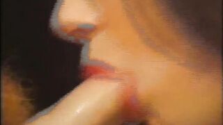 her painful look makes him infinitely horny his cock wants with all his might in her butt hole