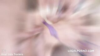 Monsters of DAP Bang wild Slut Valentina Bianco 4on1 with 100% anal