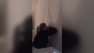 Chubby Girlfriend Takes A Cock At Her Homemade Gloryhole