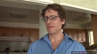 seduced my step dad, and fucked in hard