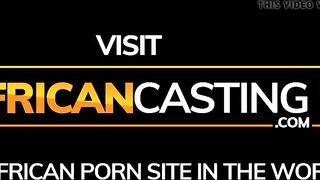 Amateur Ebony Slut Takes 9 Inch Dick