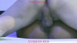 Cuckold watches his wife and her lover banging without a condom as if they were married.