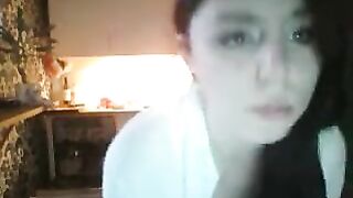 swedish girl masturbating kitchen house