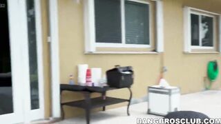 Krissy Lynn and Rose Monroe have big boobs and love to party