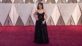 Salma Hayek at 2017 Oscars red carpet