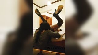 Sexy Indian sluts Manusha Tranny and Preet Kaur having fun