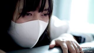 Japanese Student with Big Ass Seduce to Bang behind !