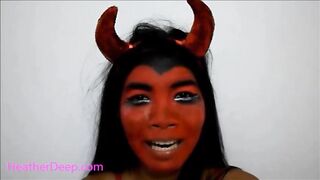 HD heather deep devil vs god donny long