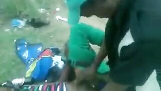 Msanzi Outdoor Public Fuck
