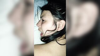 Cum Inside My Teen Best Friend's Tight Pussy At Night