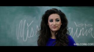 Angela White & Georgia Jones Punish Bratty Schoolgirls