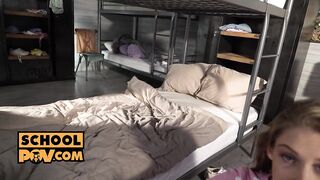 Camp teen Tiffany Tatum wants you to be her first cock