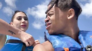 lil d klaps Valerie kay on a jetski teaser