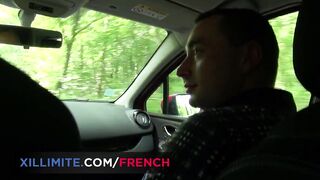 Hot brunette has anal sex with her driving instructor