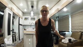 Stepmom Persuades Lazy Stepson - Shiny Cock Films