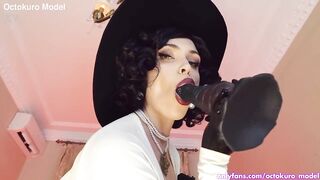 Lady Dimitrescu enjoys hot fuck by Octokuro