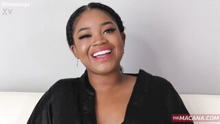 big butt black girl pussy gets filled by macana man big dick