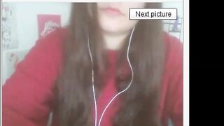 Polish Girl Nipple Clamps on chat