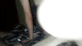 My girlfriend sucks it off before she shoves it up her ass