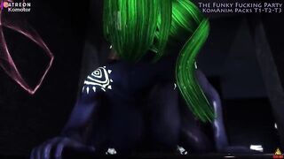 THE FUNKY FUCKING PARTY . FUTA PMV . Komotor Animations