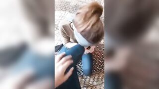 Iranian Lesbian foot slave