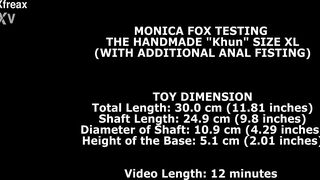 Monika Fox Testing The Handmade Khun Size XL (With Additional Anal Fisting) TWT207