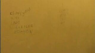Casting mit Barbara startet in der Damentoilette - dann....