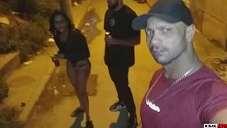 Ksal hot goes to drinkk at Tia's bar, and a Fan for them, after a lot of talking, they drag the Fan home and start bitching with a lot of DP