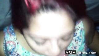 Nice girl, rough blowjob 2