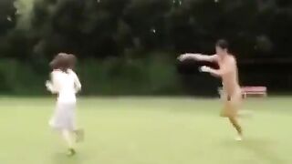 japanese girl chased and fucked.MP4