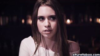 Waitress fucked by her boss in the bar!