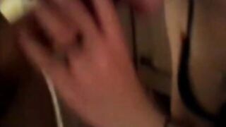British Cute English redheaded Goth sucks cock and gets fucked