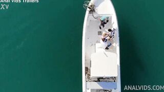 Double penetration on the boat with Rebecca Volpetti MS002