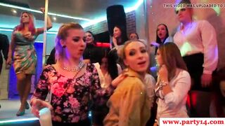 Slutty party amateurs cocksucking strippers