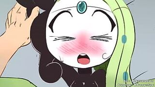 Meloetta fucking her trainer