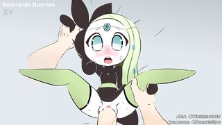 Meloetta fucking her trainer