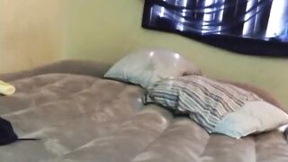 Skinny white girl fucked like a puppet by black bull