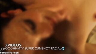 Super Sticky Cumshot Covers Chanel Migaa Face #bbc Facial