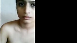 cute paki girl naked infront of bf part 2