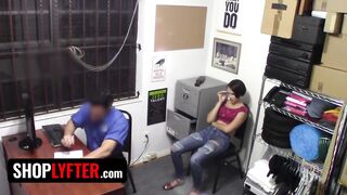 Shoplyfter - Suspected Teen Undergoes Intensive Cavity Search After Getting Caught Slinging Goods