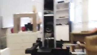 Hot Sexy Teenie shows her Dildo for her Tight asshole