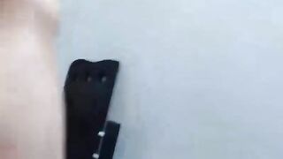 Amateur latina TS and her bottomboy on webcam