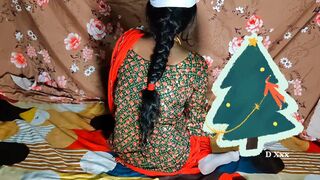 Desi Indian bhabhi first time in salwar suit gets sucked from fat land